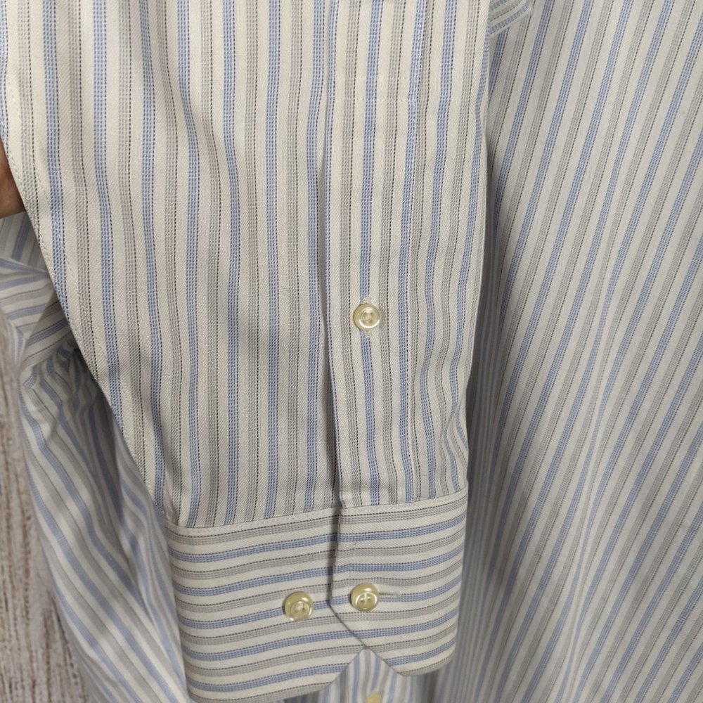 Brooks Brothers Spread Collar Mens' Button Down Dress Shirt Slim Fit - Picture 6 of 8